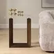 Riverton Bronze Rectangular Acrylic Top Side Table
