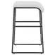 Langston Ecru Upholstered Counter Height Stool