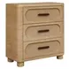 Langston Natural Oak 3 Drawer Accent Chest
