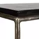 Hamilton Antique Brass Rectangular Glass Top Console Table