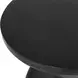 Veta Black Outdoor Round Accent Table