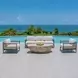 Grafton Oyster White Outdoor Living Room Set