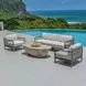 Grafton Oyster White Outdoor Living Room Set