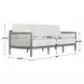 Grafton Oyster White Outdoor 80" Sofa