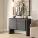 Monterey Black 2 Door Accent Cabinet