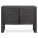Monterey Black 2 Door Accent Cabinet