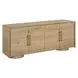 Evanston Natural 4 Door Accent Cabinet