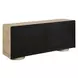 Evanston Natural 4 Door Accent Cabinet