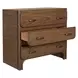 Somerset Natural Brown 3 Drawer Accent Chest