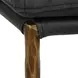 Arlington Charcoal Gray Leather Upholstered Counter Height Stool