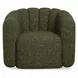 Riverton Moss Upholstered Swivel Accent Chair