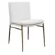 Arlington Textured White Upholstered Dining Chair