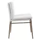 Arlington Textured White Upholstered Dining Chair
