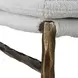 Arlington Textured White Upholstered Dining Chair