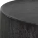 Kingsley Black Oval Coffee Table