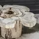 Carlisle Brown Free Form Coffee Table