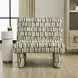 Alden Moss and Off White Upholstered Armless Accent Chair