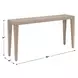 Arlington Cerused Wheat Outdoor Rectangular Console Table