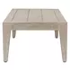 Arlington Cerused Wheat Outdoor Rectangular Coffee Table