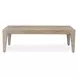Arlington Cerused Wheat Outdoor Rectangular Coffee Table