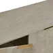 Fairmont Brown and Gold 3 Door Accent Cabinet