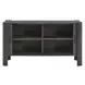 Alden Dark Gray 2 Door Accent Cabinet