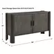 Alden Dark Gray 2 Door Accent Cabinet
