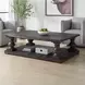 Fairmont Walnut Stain Rectangular Coffee Table