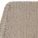 Carlisle Oyster White Upholstered Outdoor Counter Height Stool
