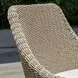 Carlisle Oyster White Upholstered Outdoor Counter Height Stool