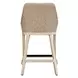Carlisle Oyster White Upholstered Outdoor Counter Height Stool