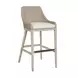 Carlisle Oyster White Upholstered Outdoor Bar Stool