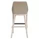 Carlisle Oyster White Upholstered Outdoor Bar Stool