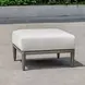 Grafton Oyster White Upholstered Outdoor Rectangular Ottoman