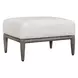 Grafton Oyster White Upholstered Outdoor Rectangular Ottoman