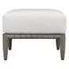 Grafton Oyster White Upholstered Outdoor Rectangular Ottoman