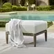 Grafton Oyster White Upholstered Outdoor Rectangular Ottoman