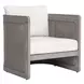 Oakley Sand Upholstered Outdoor Barrel Chair