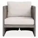 Oakley Sand Upholstered Outdoor Barrel Chair