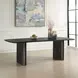 Hamilton Black 96" Rectangular Dining Table