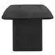 Hamilton Black 96" Rectangular Dining Table