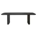 Hamilton Black 96" Rectangular Dining Table