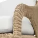 Prescott Oyster White Upholstered Outdoor Lounge Chair