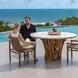 Prescott Driftwood Outdoor Dining Chair