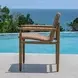 Prescott Driftwood Outdoor Dining Chair