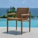 Prescott Driftwood Outdoor Dining Chair