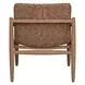 Prescott Golden Flax and Weathered Driftwood Outdoor Lounge Chair