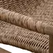 Prescott Golden Flax and Weathered Driftwood Outdoor Lounge Chair