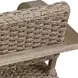 Belmont Oatmeal and Cerused Wheat Outdoor Lounge Chair