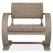 Belmont Oatmeal and Cerused Wheat Outdoor Lounge Chair